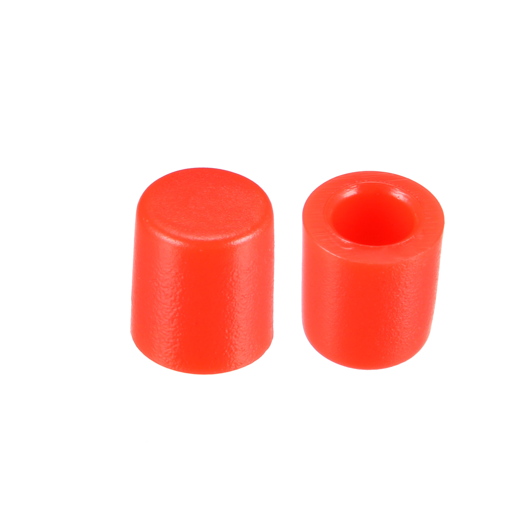 uxcell 20Pcs Plastic Pushbutton Tactile Switch Caps Cover Keycaps Red for 6x6x7.3mm Tact Switch 